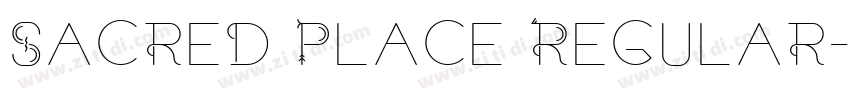 Sacred Place Regular字体转换